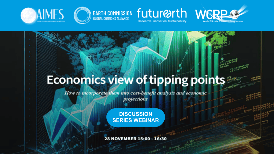 Discussion Series: Economics view of tipping points