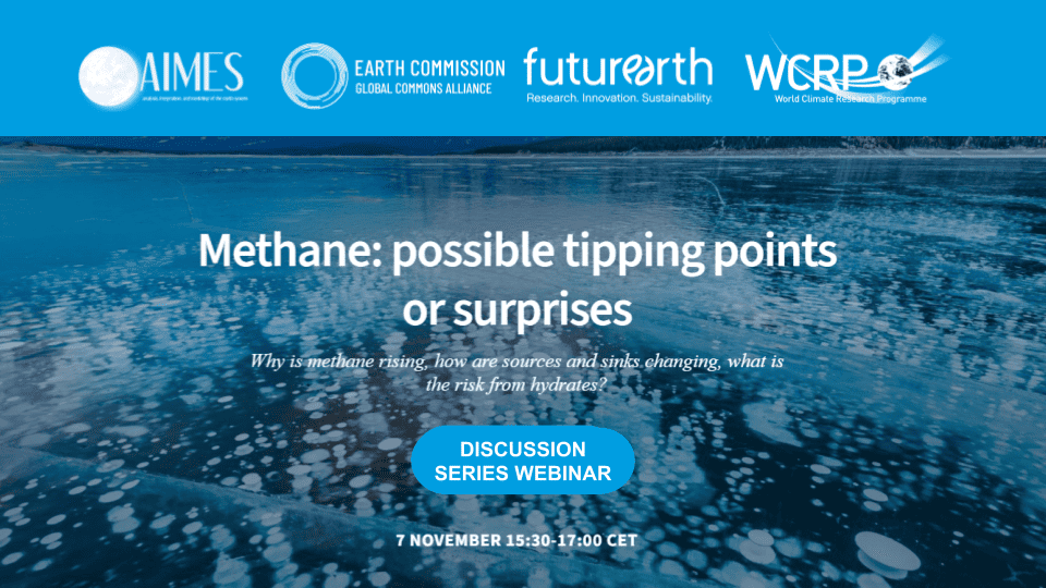 Discussion Series: Methane – possible tipping points or surprises